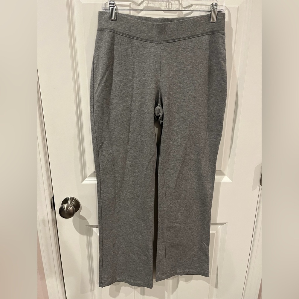 Pure Jill Grey Stretch Yoga Pants Size Small Petite